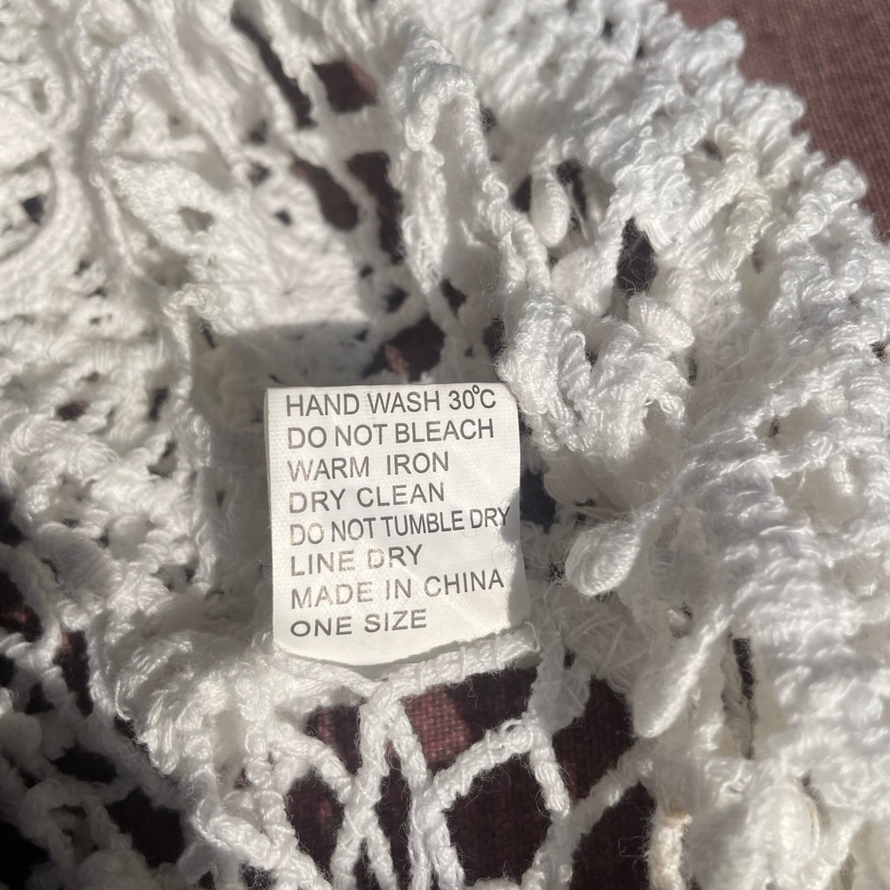 Open Back Crochet Cover Up - Picture 5 of 10